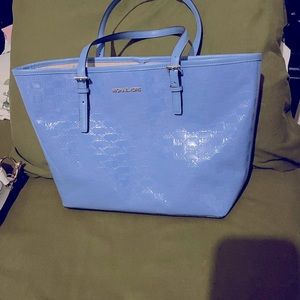 Blue Michael kors bag